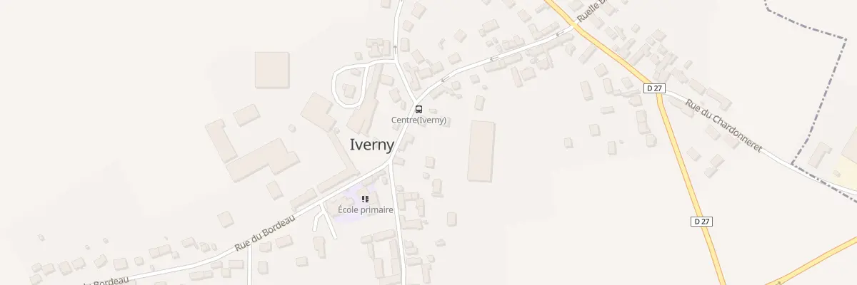 Plan du 2B Rue Fortière à Iverny