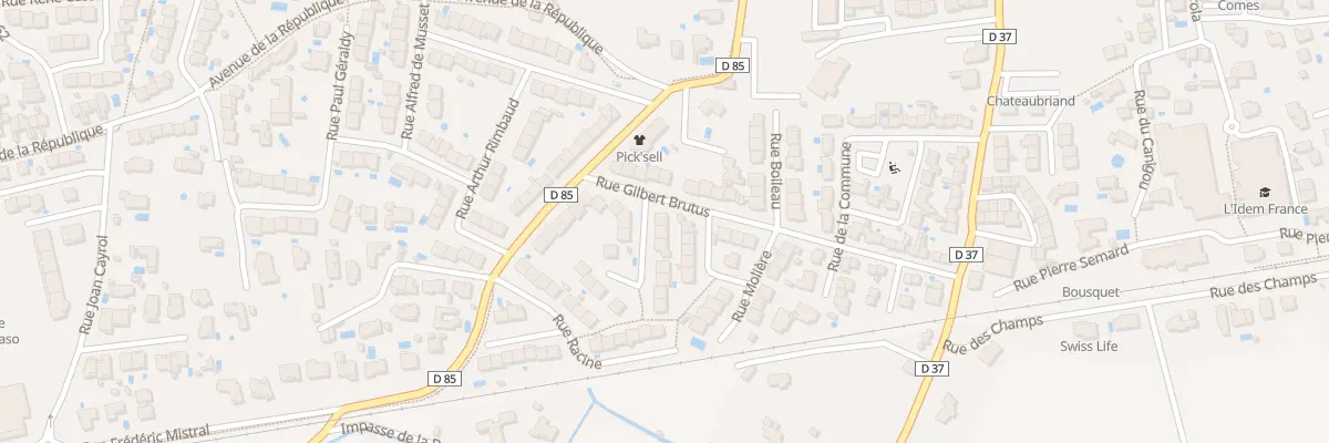 Plan du 1 Rue Corneille au Soler