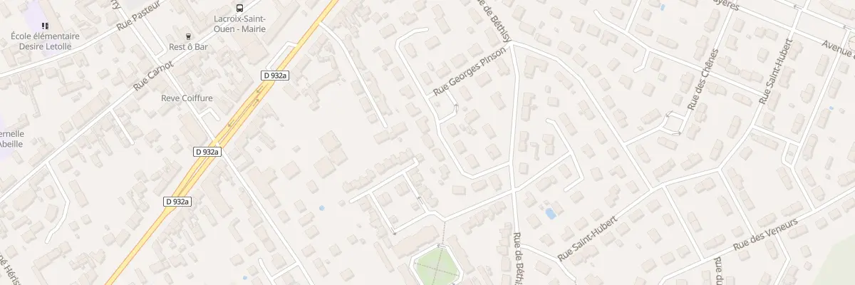 Plan du 14 Rue du Huit Mai 1945 à Lacroix-Saint-Ouen