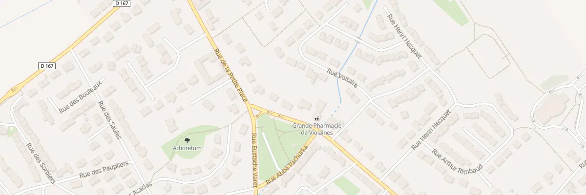 Plan du 146 Rue de Retuy à Violaines