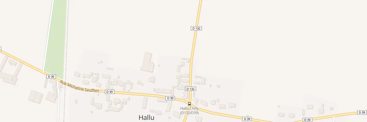 Plan du 7 Rue de Chaulnes à Hallu