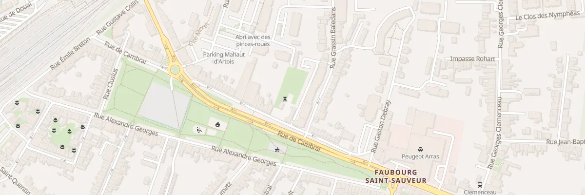 Plan du 47 Rue de Cambrai à Arras
