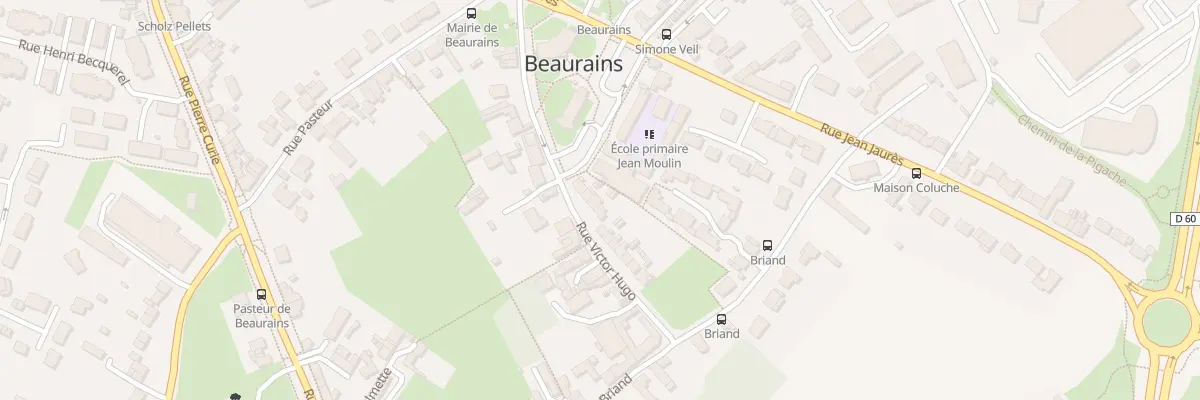 Plan du 6 Rue Victor Hugo à Beaurains
