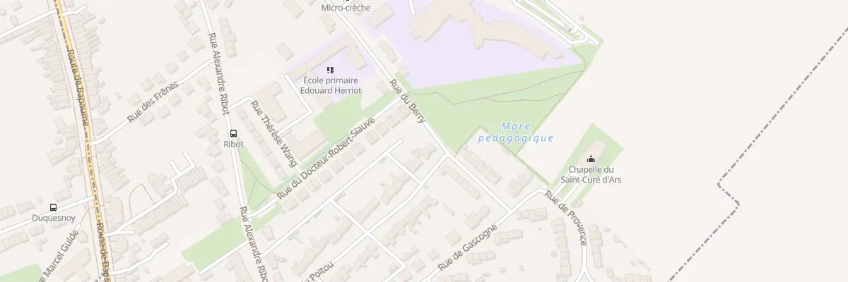 Plan du 2 Rue du Poitou à Arras