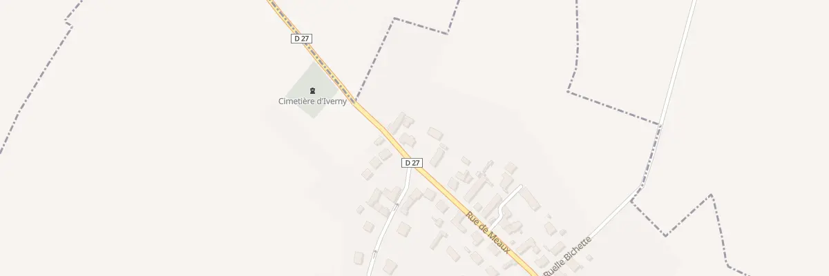 Plan du 5 Rue de Meaux à Iverny