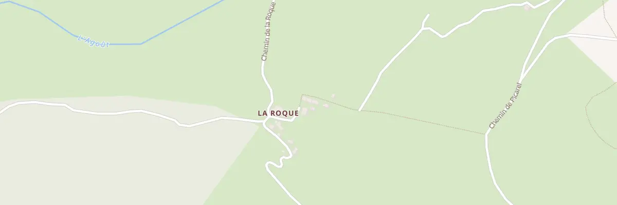 Plan du 310 Che de la Roque à Fraisse-sur-Agout