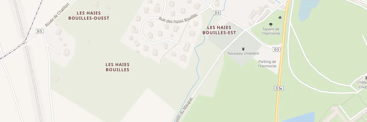 Plan du 17 Rue des Haies Bouilles à Coupvray