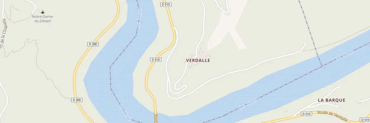 Plan du 5162 Verdalles à Ayssènes
