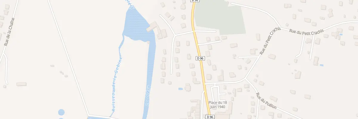 Plan du 16 Rue Saint Eloi à Ferrières-en-Gâtinais