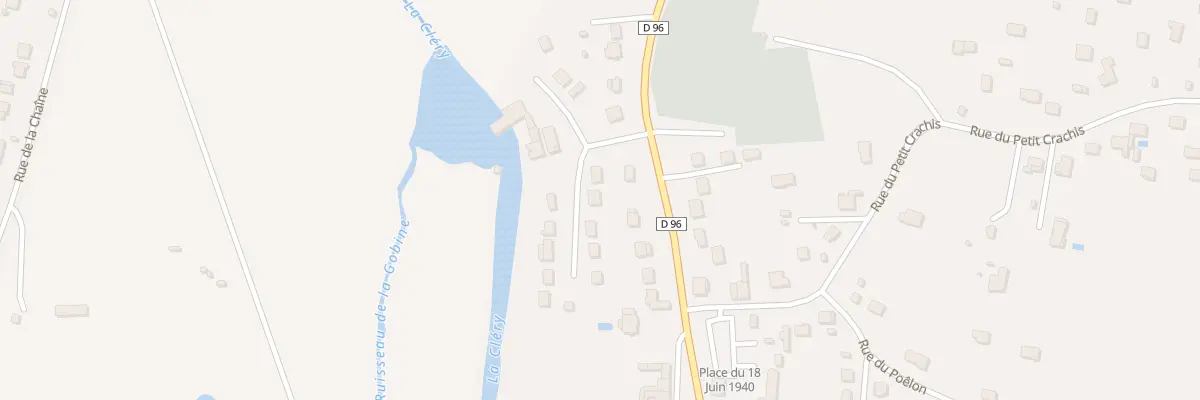 Plan du 13 Rue Saint Eloi à Ferrières-en-Gâtinais