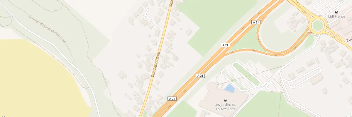 Plan du 53 Rue Léon Blum à Loos-en-Gohelle