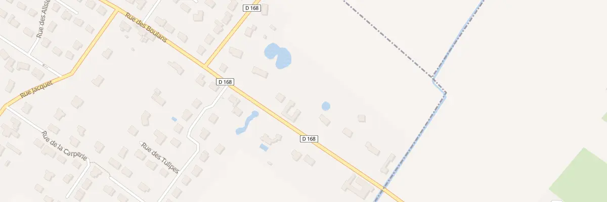 Plan du 681 Rue des Boulans à Neuve-Chapelle