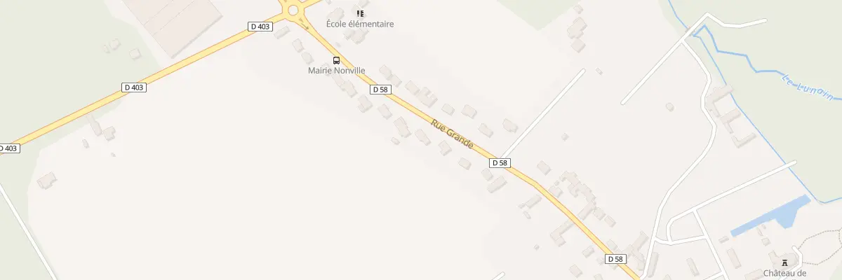 Plan du 31 Rue Grande à Nonville
