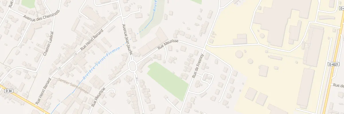 Plan du 44 Rue Meurisse à Roye