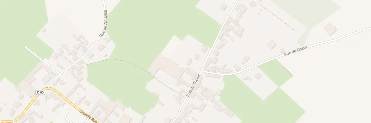 Plan du 17 Rue de Thélus à Roclincourt