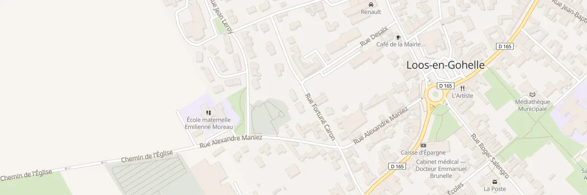 Plan du 101 Rue Fortuné Caron à Loos-en-Gohelle