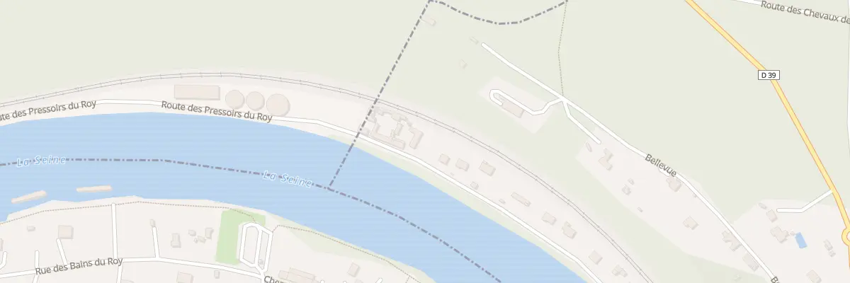 Plan du 40 Rte des Fours du Roy à Champagne-sur-Seine
