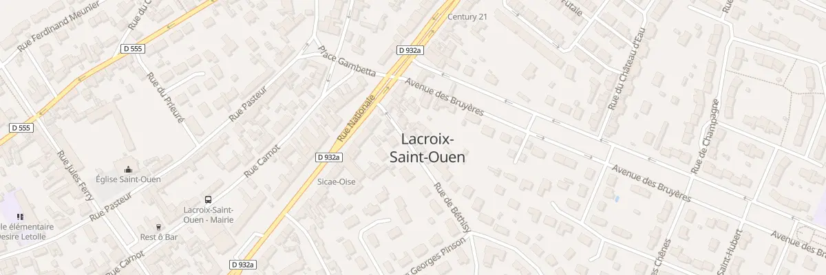 Plan du 47 Rue de Béthisy à Lacroix-Saint-Ouen