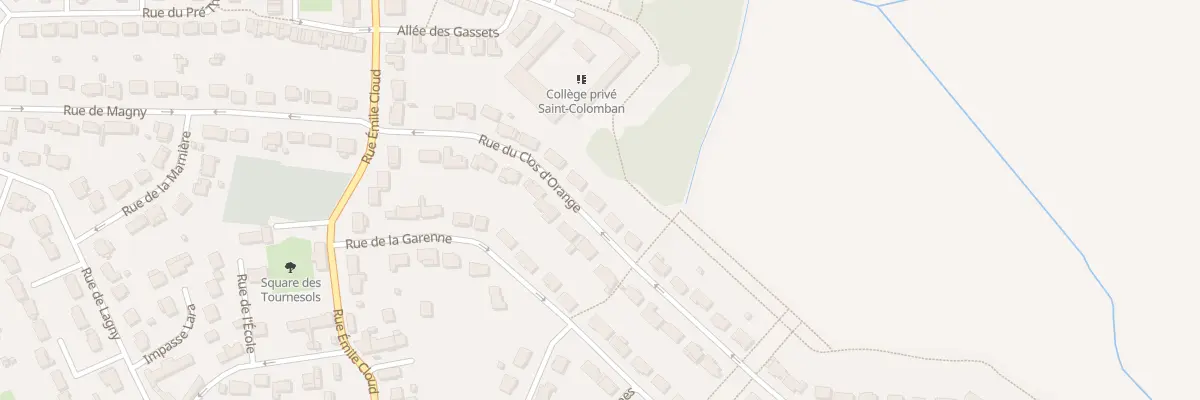 Plan du 17 Rue du Clos d’Orange à Serris