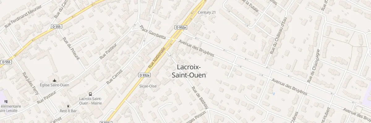 Plan du 59B Rue de Béthisy à Lacroix-Saint-Ouen