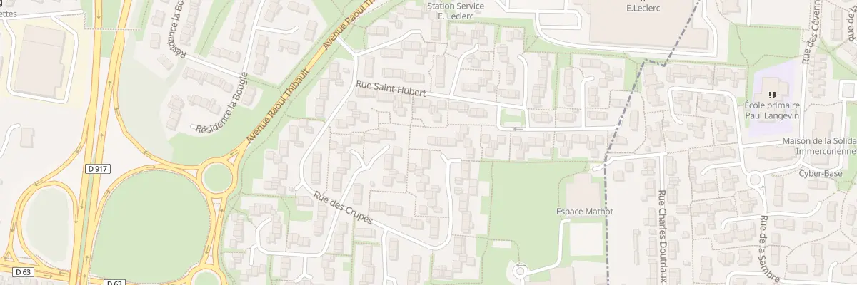 Plan du 59 Rue des Crupes à Saint-Nicolas