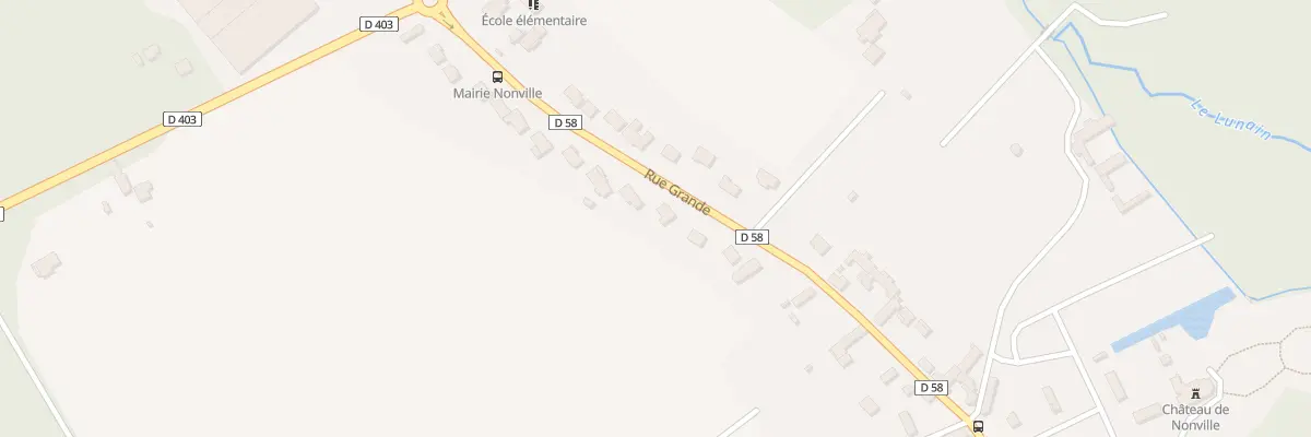 Plan du 29 Rue Grande à Nonville