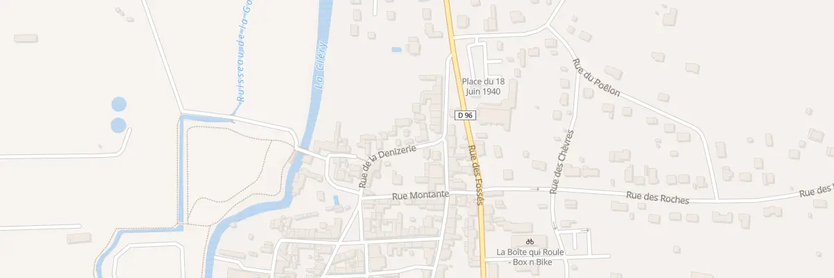 Plan du 5144 Rue de la Denizerie à Ferrières-en-Gâtinais