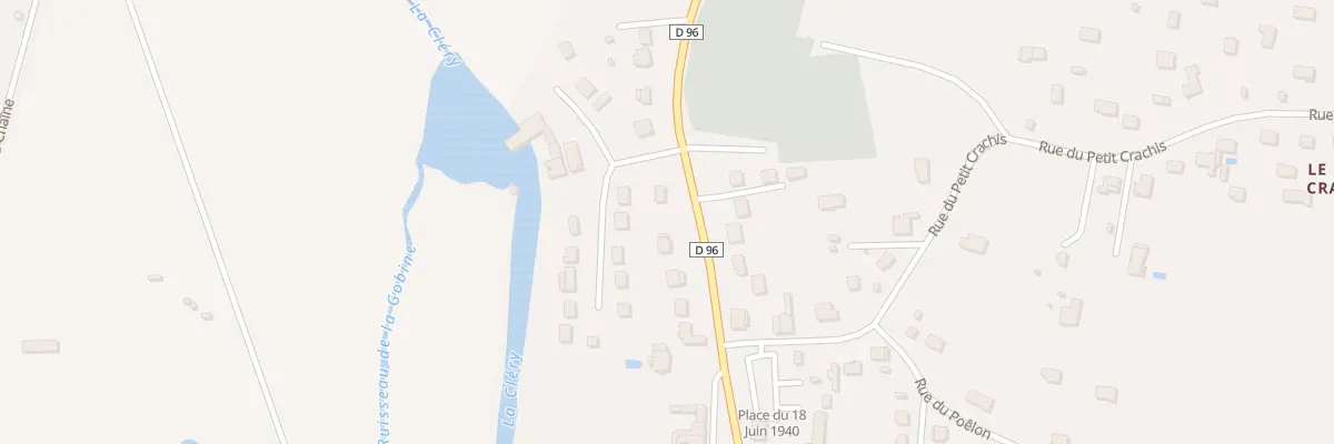 Plan du 43 Rue des Fosses Prolonges à Ferrières-en-Gâtinais
