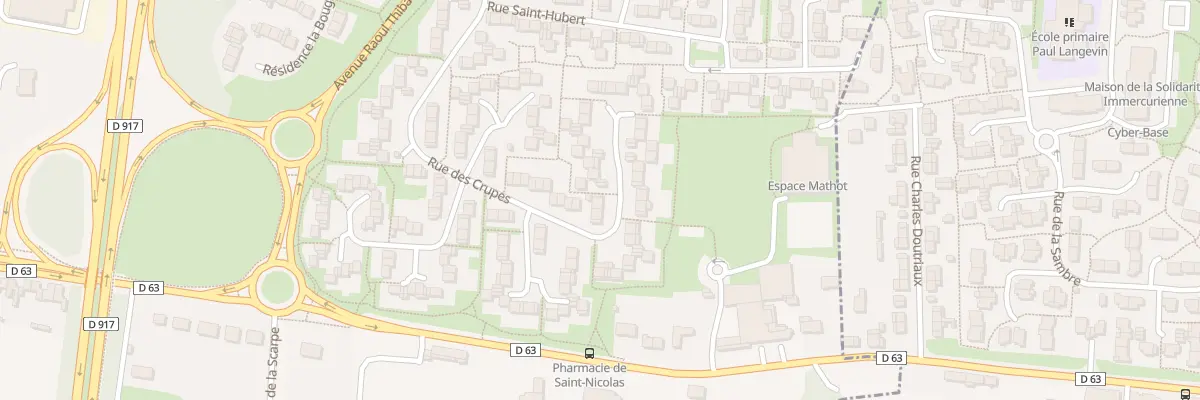 Plan du 41 Rue des Crupes à Saint-Nicolas