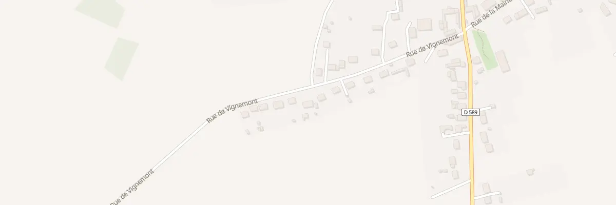Plan du 15 Rue de Vignemont à Vandélicourt