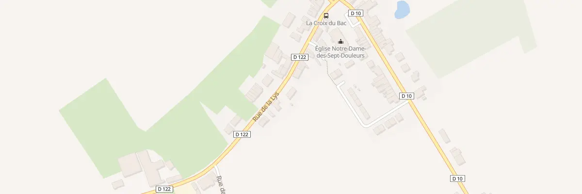 Plan du 16B Rue de la Lys à Steenwerck