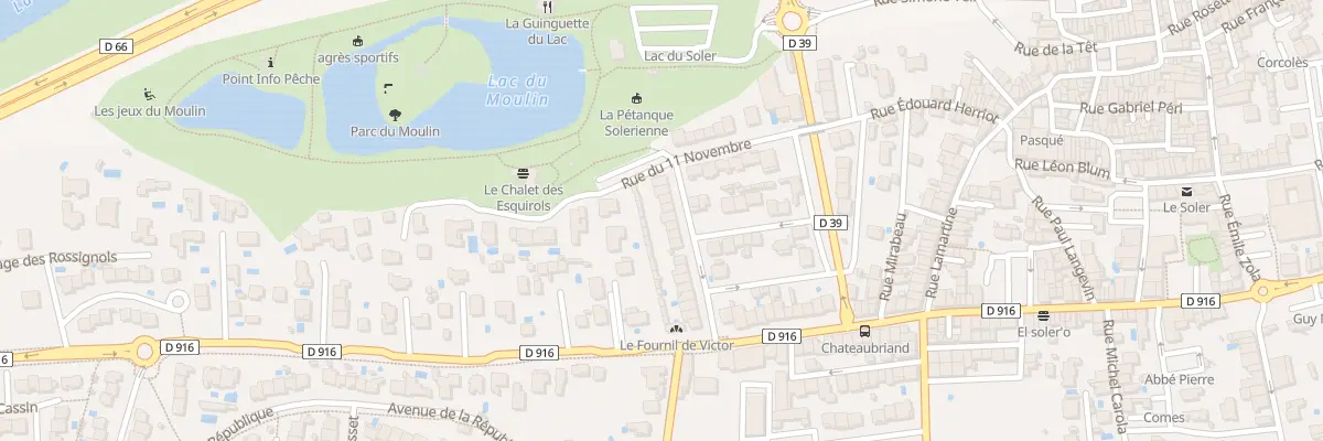 Plan du 23 Rue Henri Barbusse au Soler