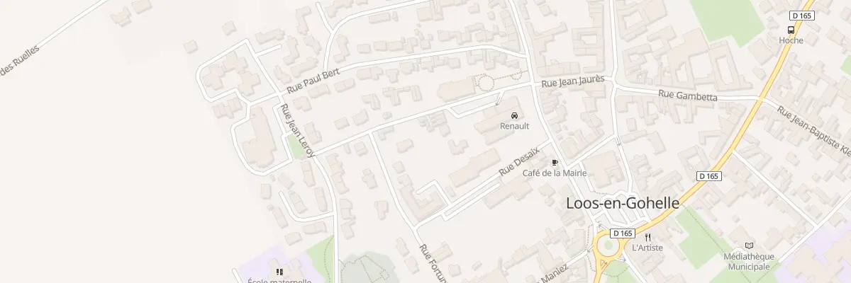 Plan du 206 Rue Fortuné Caron à Loos-en-Gohelle