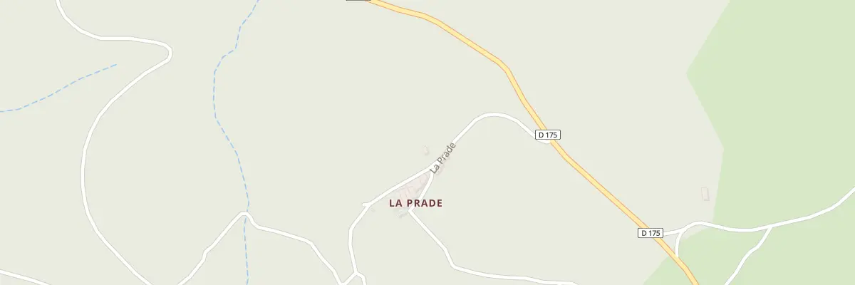 Plan du 5068 La Prade à La Caunette