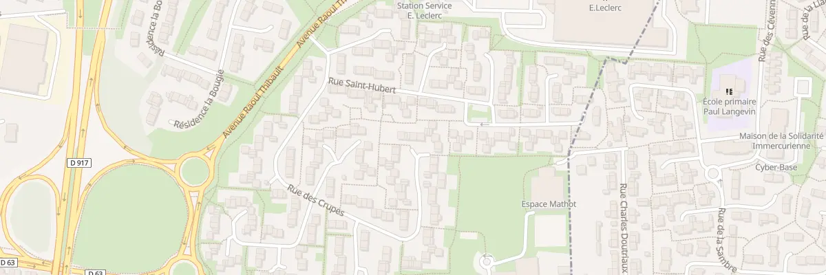 Plan du 61 Rue des Crupes à Saint-Nicolas