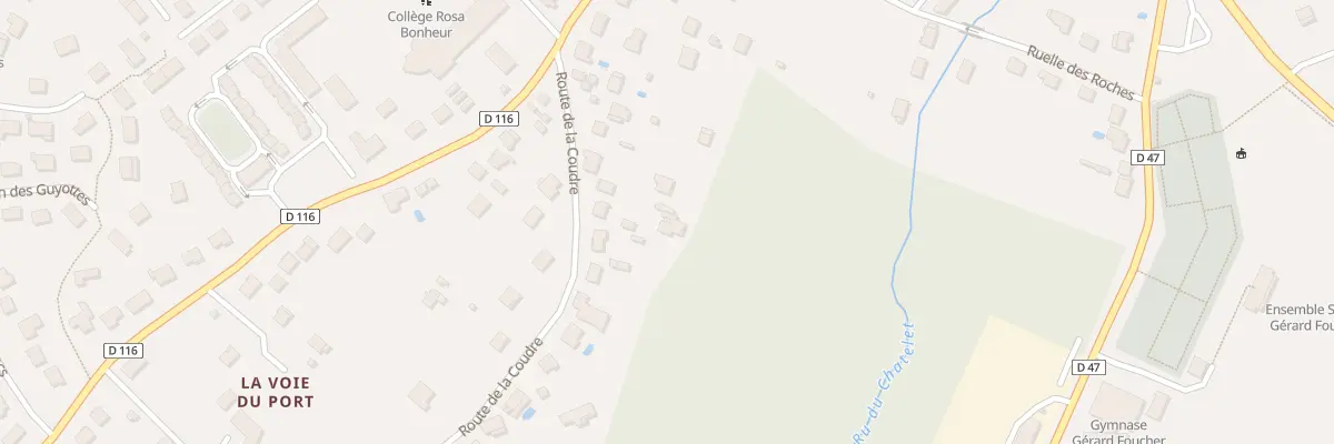 Plan du 13B Rte de la Coudre au Châtelet-en-Brie