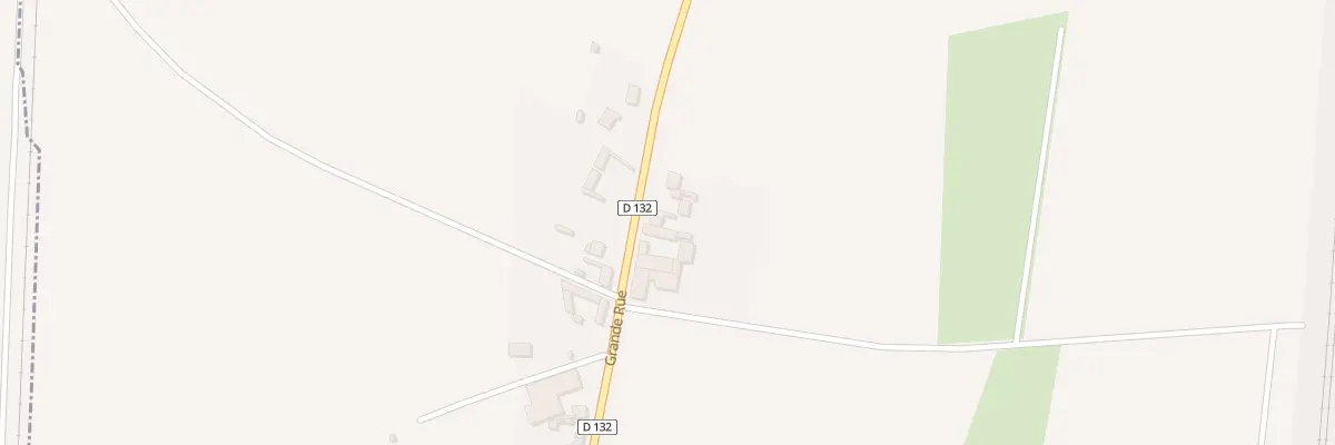 Plan du 20 Gr Grande Rue à Hattencourt