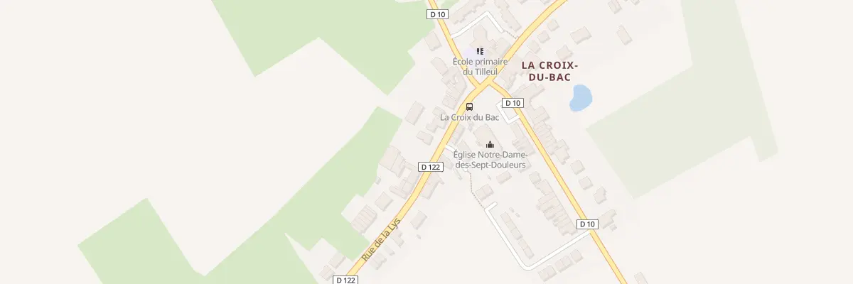Plan du 11 Rue de la Lys à Steenwerck