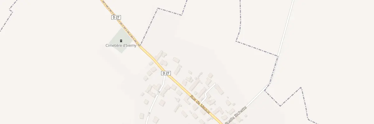 Plan du 9 Rue de Meaux à Iverny