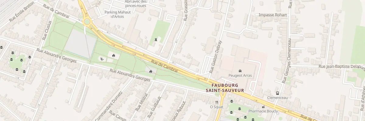 Plan du 57 Rue de Cambrai à Arras