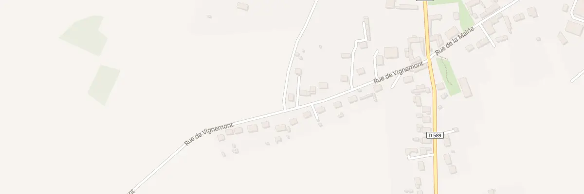 Plan du 85 Le Village à Vandélicourt