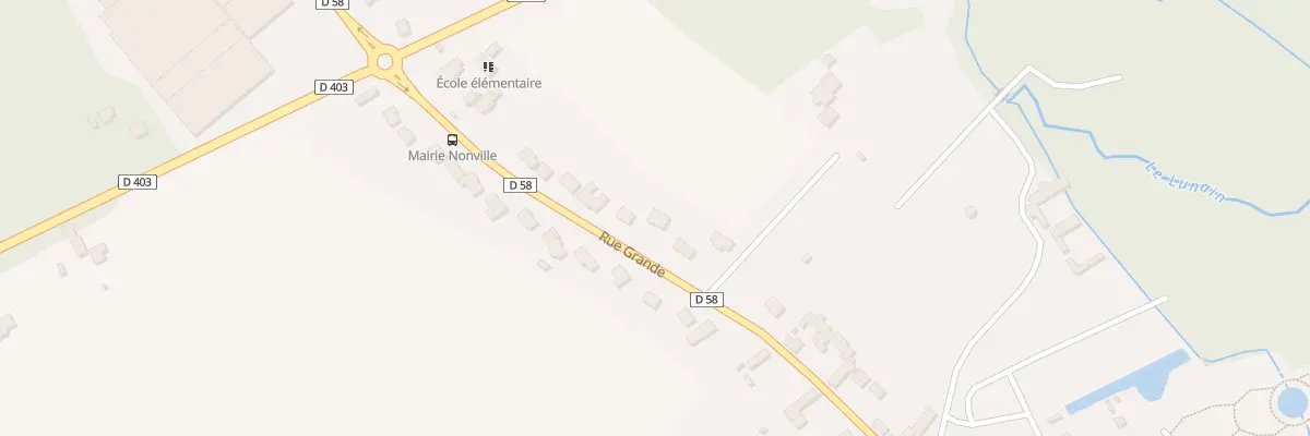 Plan du 32 Rue Grande à Nonville
