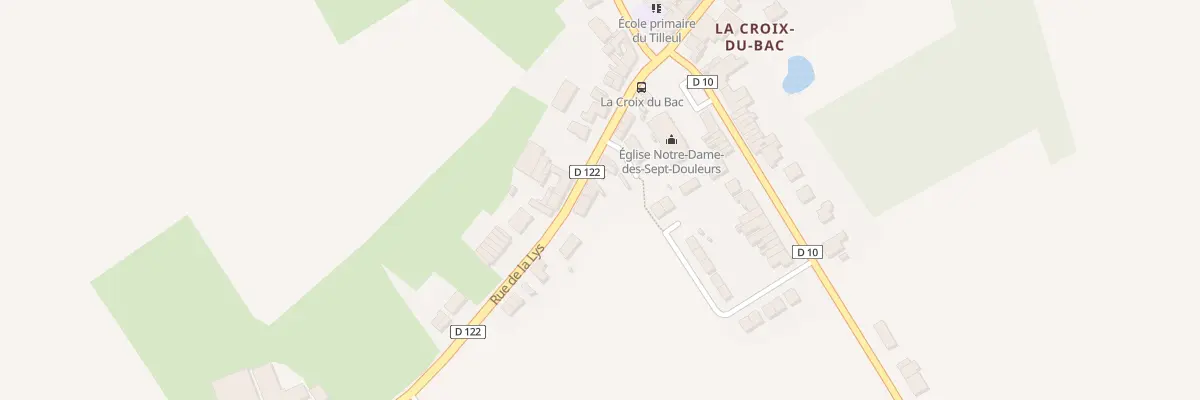 Plan du 14 Rue de la Lys à Steenwerck