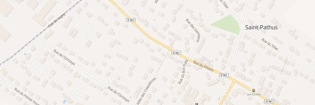 Plan du 19 Rue du Plessis à Saint-Pathus