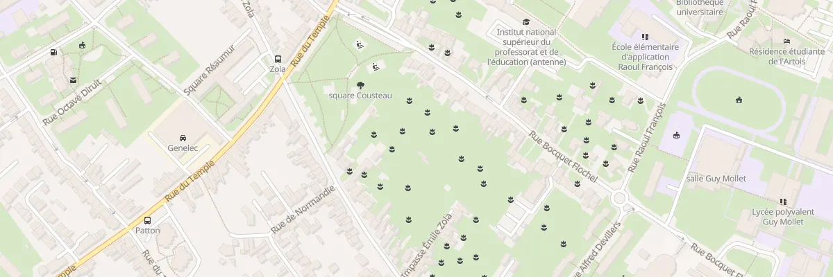 Plan du 14 Rue Bocquet Flochel à Arras