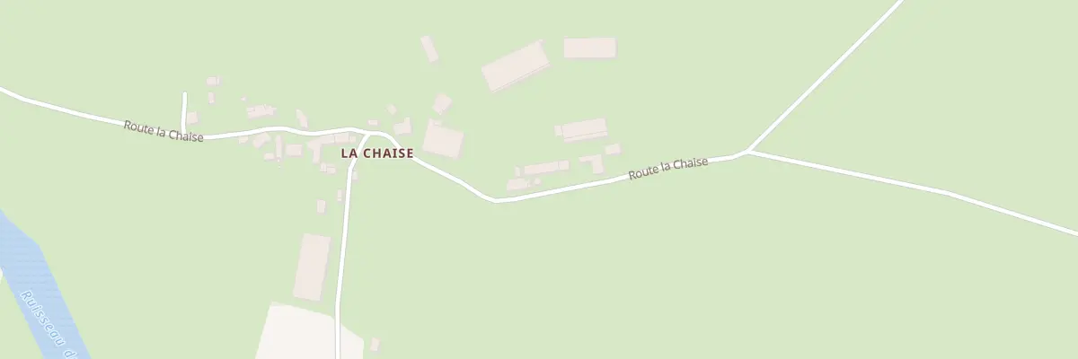 Plan du 6 Rte la Chaise à Venas