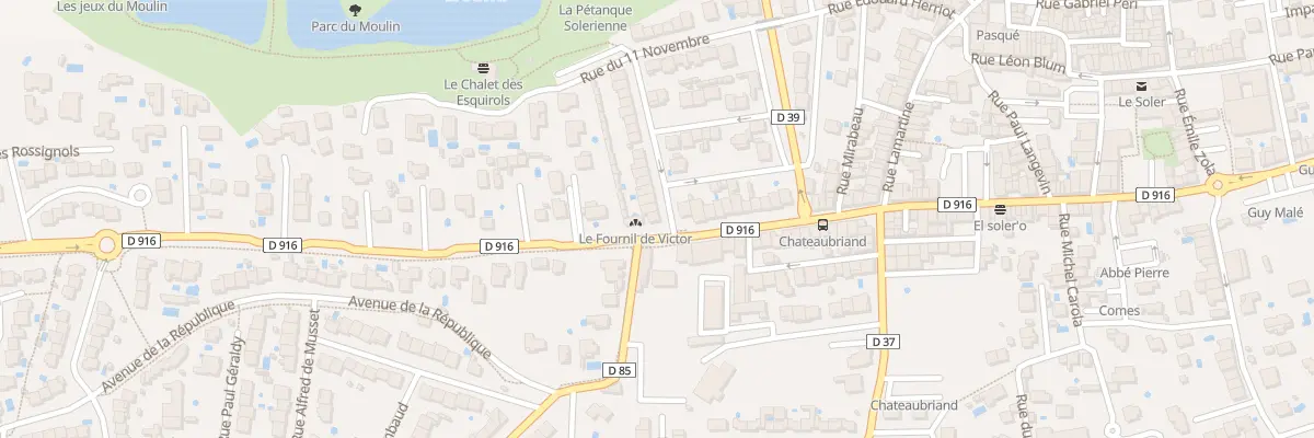 Plan du 1 Rue Henri Barbusse au Soler