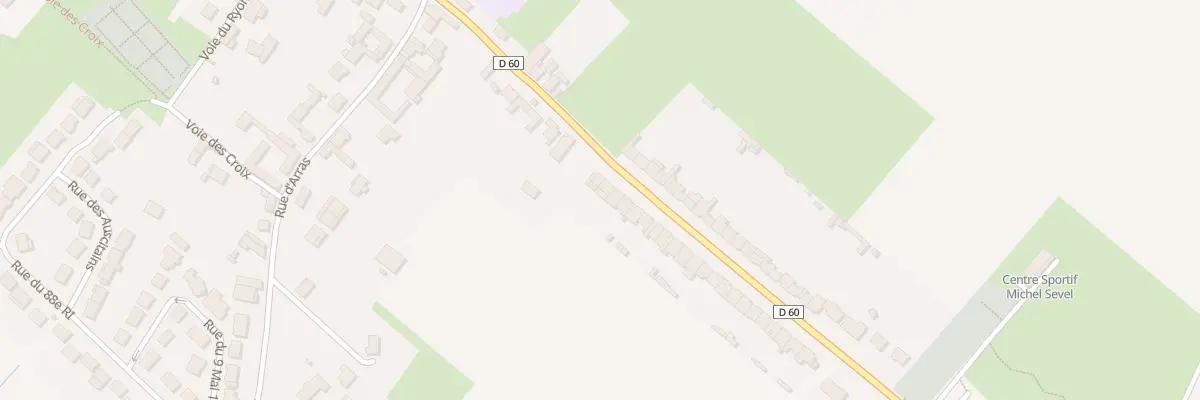 Plan du 18 Rue de Saint-Laurent à Roclincourt