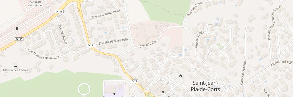 Plan du 314 Darrera les Eres à Saint-Jean-Pla-de-Corts