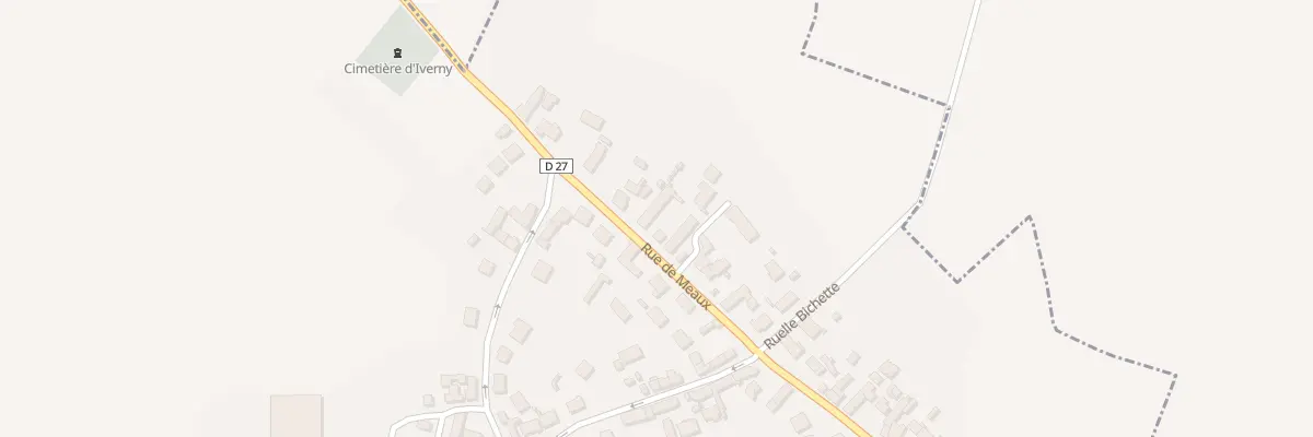 Plan du 19 Rue de Meaux à Iverny